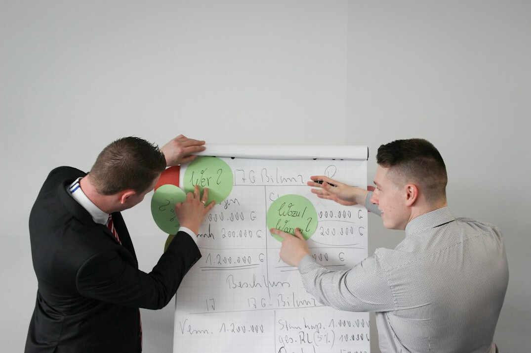 team resolving conflict
